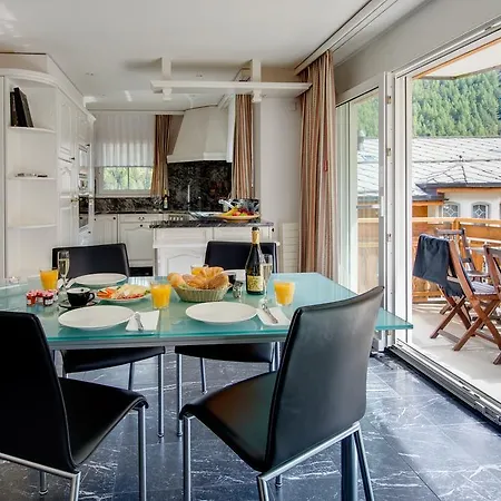 Bacchus Saas-Fee Apartment Exterior photo